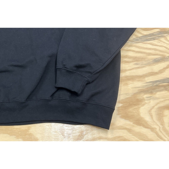 M & C Sportswear Black Bedazzled Embroidered Black Womens Sz 1X Christmas - Picture 6 of 10